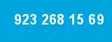 923 268 15 69